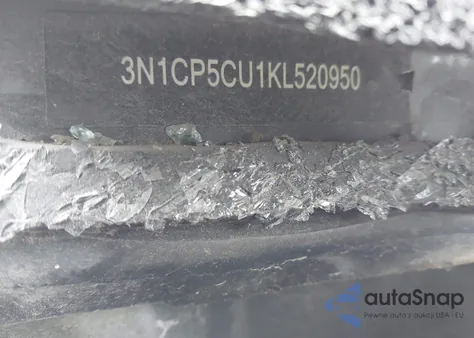 2019 Nissan Kicks Sv from USA, damaged, VIN 3N1CP5CU1KL520950